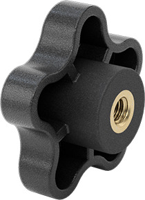 Five-Arm Threaded Knob