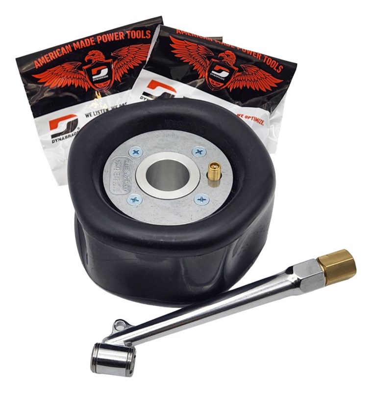 5" (127 mm) Dia. x 2-3/4" (70 mm) W Standard Dynacushion Pneumatic Wheel