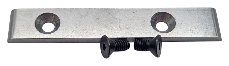 1/2" (13 mm) W x 3" (76 mm) L Steel Platen Pad