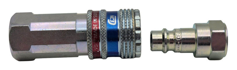 1/4"  Female Coupler with 1/4" Female Plug Assembly
