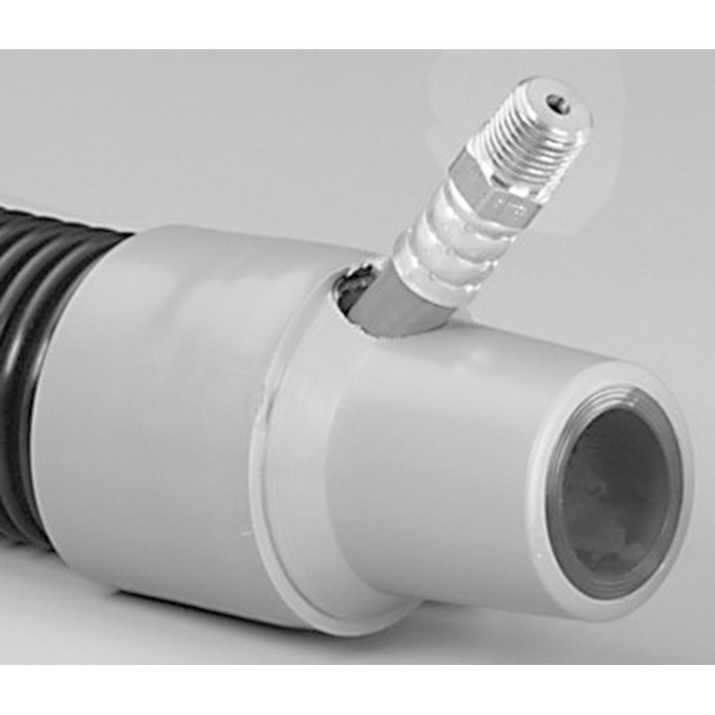 1 1/2" Dia Cuff W/Airline Port