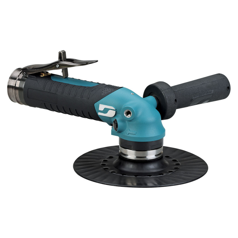 7" (180 mm) Dia. Compact Rebel Right Angle Disc Sander with Auto Balancer Metric