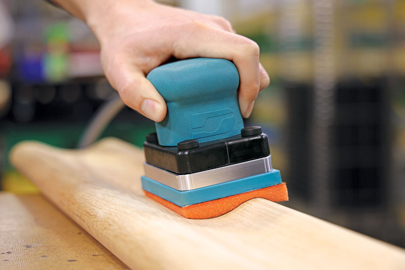 Dynabug II Orbital Sander, Non-Vacuum, 3"x 4" Hook Pad