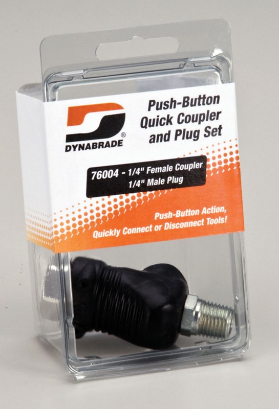 Push Button Coupler and Plug