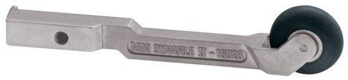Contact Arm Ass'y, 1" Dia. x 3/8" W, Rubber Wheel, No Platen/Offset Design