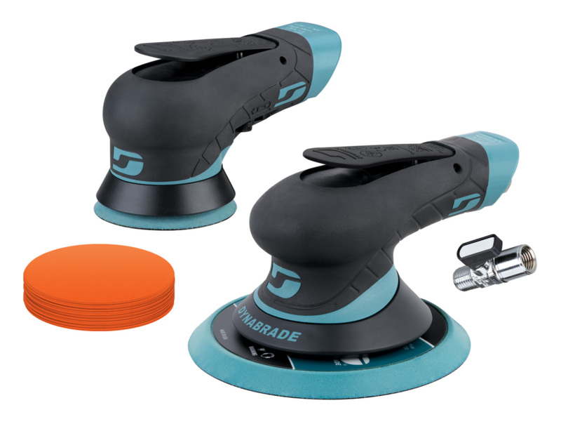 3" Mini Extreme & 6" Extreme Random Orbital Sander,  with Hook Pad, Non Vac, Combo Kit