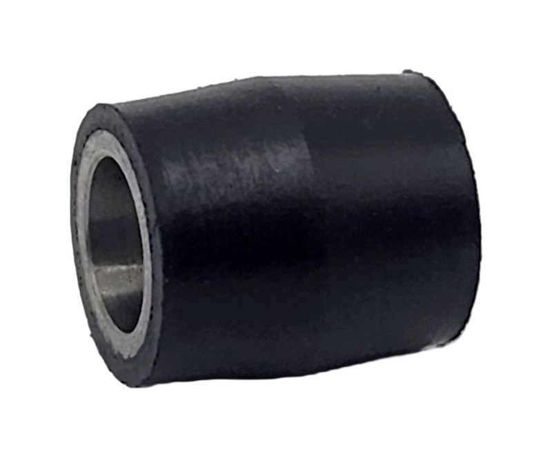 Contact Wheel, 5/16" Dia. x 3/8" W x 3/16" I.D., Crown Face, 70 Duro Rubber