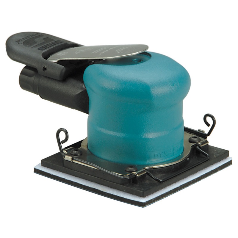 4" W x 4-5/16" L (102 mm x 110 mm) Dynabug "Model T" Orbital Sander, Non-Vacuum with Clips