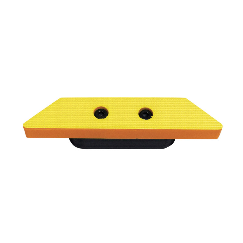 4" (102 mm) W x 3/4" (19 mm) L Non-Vacuum Dynafine Raised Panel Disc Pad, Hook-Face, Short Nap