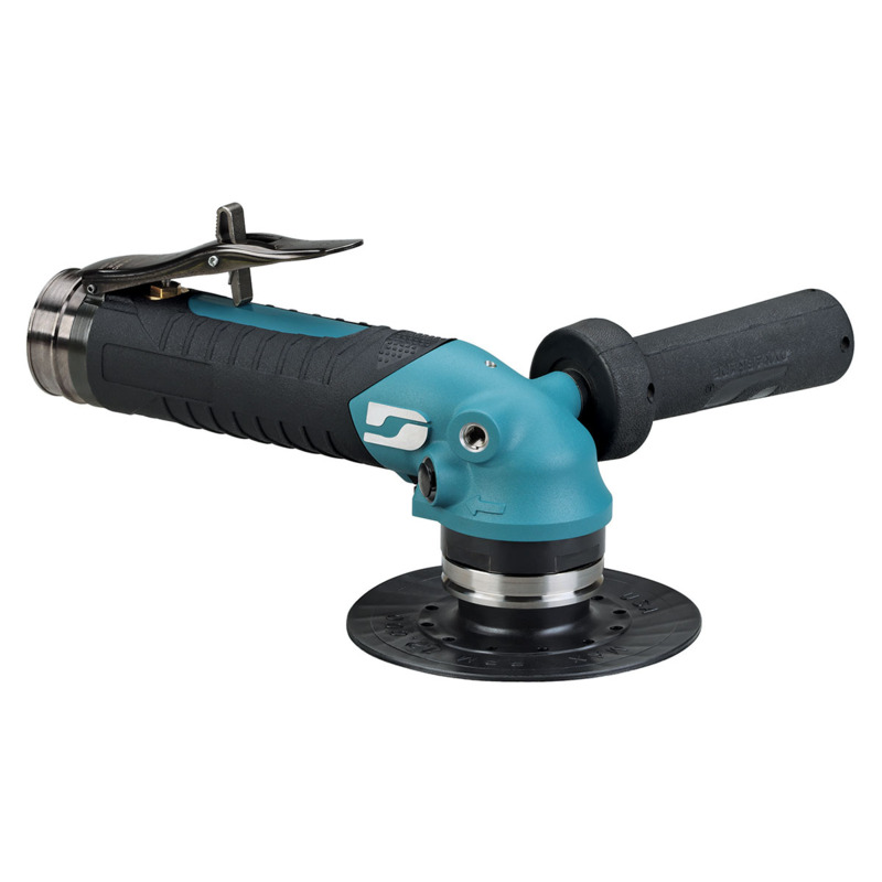 5" (125 mm) Dia. Compact 
Rebel Right Angle Disc Sander 
with Auto Balancer