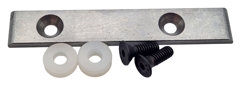 1/2" (13 mm) W x 3" (76 mm) L Steel Platen Pad