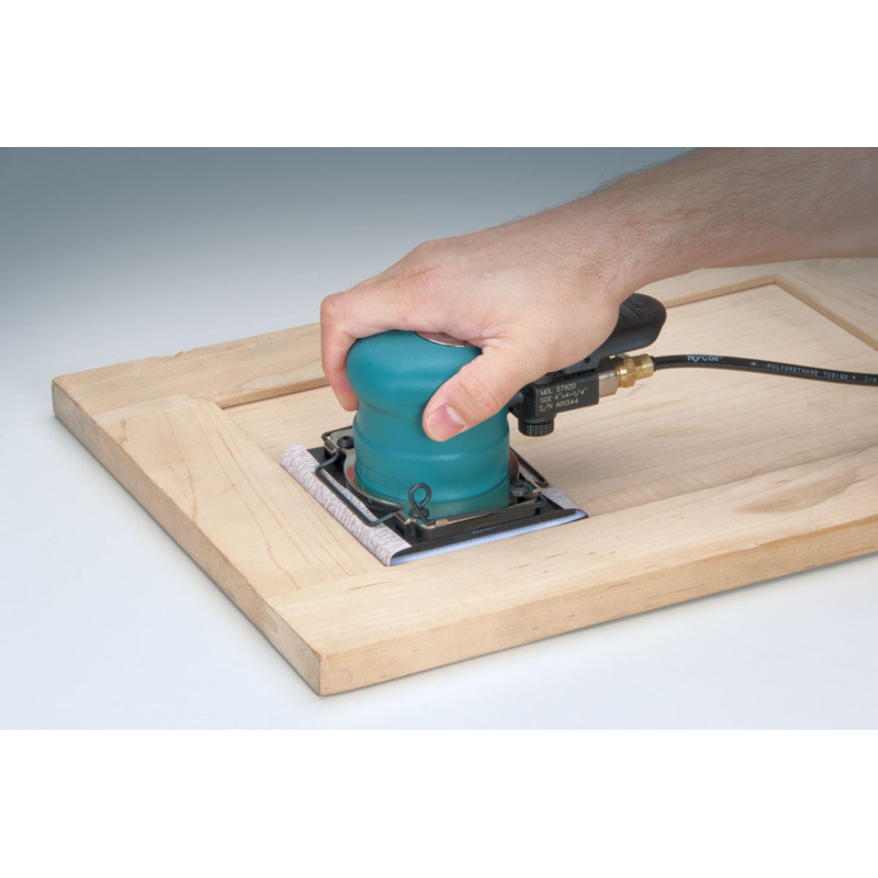 4" W x 4-5/16" L (102 mm x 110 mm) Dynabug "Model T" Orbital Sander, Non-Vacuum with Clips