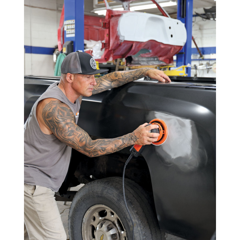 6" (150 mm) Dia. Non-Vacuum Nitro-E Series Random Orbital Sander, Non-Vac Short Hook Pad